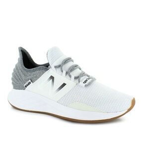 New Balance White and Gray Athletic Shoes